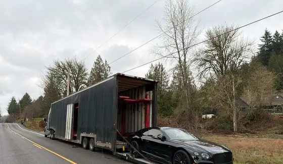 Bentley Continental GT delivery