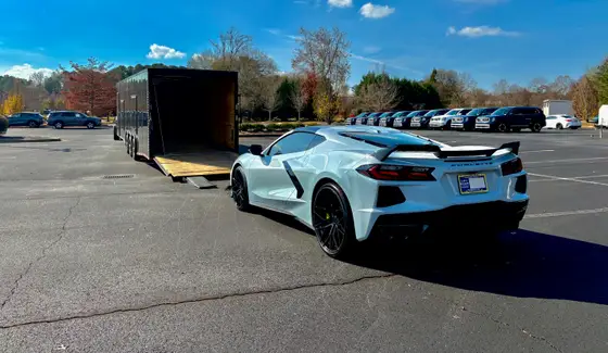Chevrolet Corvette C8 delivery